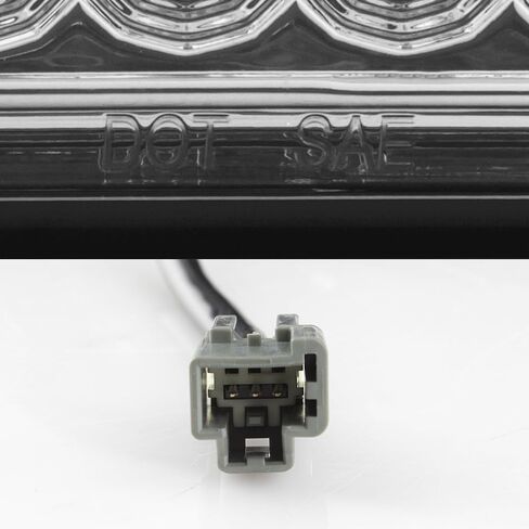 AKKON - For 2014-2021 Sierra Silverado 1500 2500 3500 HD Heavy Duty Smoked LED 3rd Brake Cargo Light Lamp in Saudi Arabia