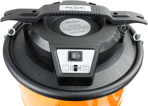 BACOENG 4 Gallon 6.6Amp Compact Ash Vacuum Cleaner w/Blowing Function, Bagless Debris Ash Collector for Fireplaces, Grills, BBQ's, Fire Pits, and Stoves in Kuwait