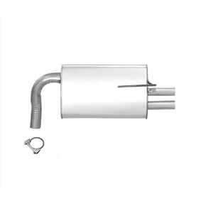 Rear Muffler with clamp Exhaust Replacement Parts For 2002 2003 2004 2005 2006 Nissan Altima 2.5L in Saudi Arabia