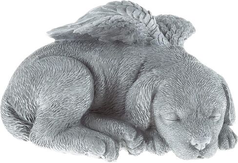 Pure Garden Outdoor Cat Memorial Stone, Gray, 8" x 6.5" x 4.5" in Saudi Arabia
