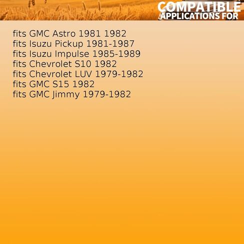 1 Piece Manual Transmission Seal Rear fits Chevrolet LUV,S10 1979 1980 1981 1982 fits GMC Astro,Jimmy,S15 1979 1980 1981 1982 fits Isuzu Impulse 1985 1986 1987 1988-1989 in Kuwait