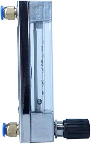 Liquid φ6φ8φ10 float flowmeter DK800 quick connector gas liquid methane ethanol measuring instrument(Gas0.8-8L H 8mm) in Saudi Arabia