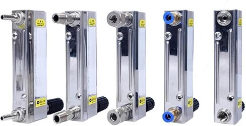Liquid φ6φ8φ10 float flowmeter DK800 quick connector gas liquid methane ethanol measuring instrument(Gas0.8-8L H 8mm) in Saudi Arabia