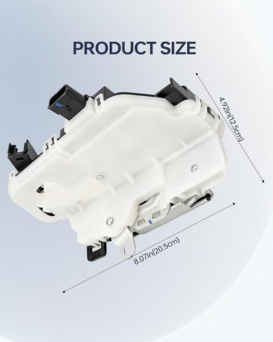 Door Lock Latch Actuator Assembly Rear Left Driver Side Compatible with Ford Explorer 2011-2019, F-150 2009-2014, Mustang 2010-2014, Taurus, Replaces OE# 9L3Z5426413A, BB5Z7826413A in Kuwait