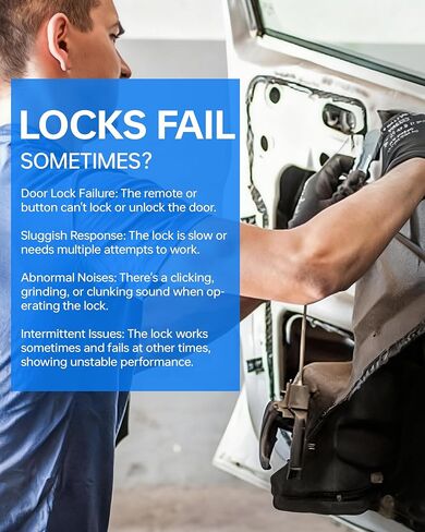 Door Lock Latch Actuator Assembly Rear Left Driver Side Compatible with Ford Explorer 2011-2019, F-150 2009-2014, Mustang 2010-2014, Taurus, Replaces OE# 9L3Z5426413A, BB5Z7826413A in Kuwait