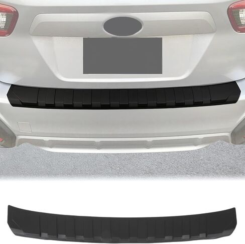 Car Rear Bumper Cover Protector Guard Compatible with Subaru XV/Crosstrek 2018-2023, Scratch Resistant Trunk Door Entry Guards, Trunk Door Sill Non-Slip Cover Scuff Plate Strip Protection Accessories in Saudi Arabia