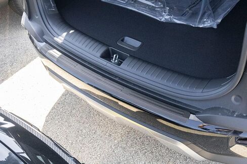 WeathertechCustom BumperTopper for Kia Seltos, Rear Bumper Protector (BP0139), Black in Saudi Arabia