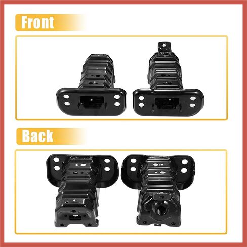 ACROPIX 1 Pair Front Left and Right Side Bumper Bracket for Scion XD Base 2008-2014 for Toyota Yaris Base 2007-2012 5201152021 5201252020 Car Parts in Saudi Arabia