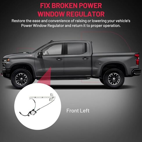 BDFHYK 741-156 Power Window Regulator with Motor Front Left Compatible with Dodge Ram 1500 Van 2500 Van 3500 Van, Compatible with Dodge B1500 B2500 B3500 in Saudi Arabia