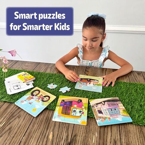 ألغاز الديناصورات الفراشة إيدوفيلدز 4 في 1 للأطفال من سن 3-5 و4-6 | ألعاب الديناصورات للأطفال 3-5 | بانوراما الألغاز للأطفال الصغار | ألعاب تعليمية وتعليمية لمرحلة ما قبل المدرسة | هدايا عيد الميلاد عيد الميلاد in Kuwait