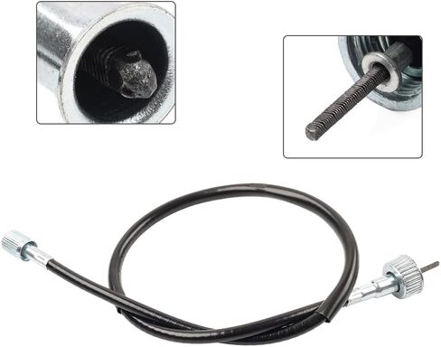 Chcury1 1 pc LX0035 Tachometer Cable Metal, Plastic For Kawasaki EN450A 454 LTD 1985-1990 in Saudi Arabia