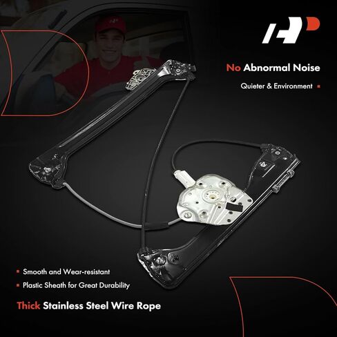 A-Premium Front Right Passenger Side Electric Power Window Regulator Without Motor Compatible with BMW Z4 2003-2008 in Saudi Arabia