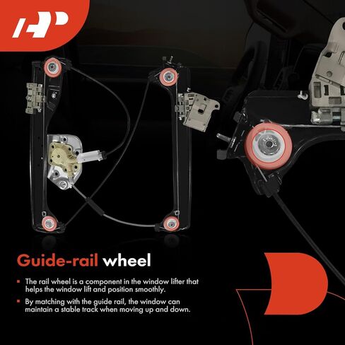 A-Premium Front Right Passenger Side Electric Power Window Regulator Without Motor Compatible with BMW Z4 2003-2008 in Saudi Arabia