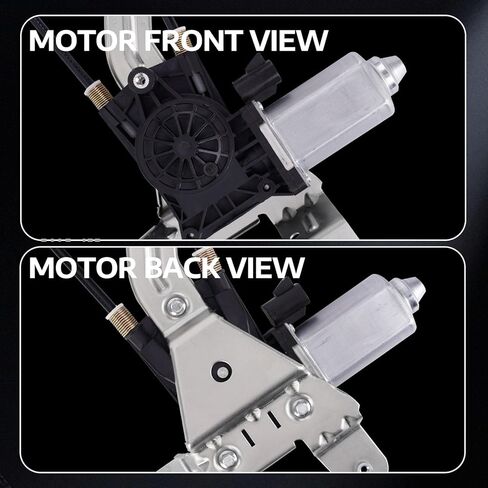 MOCA Rear Left Power Window Regulator and Motor Assembly Fit 02-05 for Cadillac Escalade V8 5.3L, 00-06 for Chevrolet Tahoe V8 5.3L, 00-06 for GMC Yukon V8 4.8L in Saudi Arabia