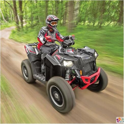 LED Headlight Left Right High Low Compatible With Polaris ATV Compatible With Polaris 2012-2013 RZR Side X Sides And 2012-2013 Sportsman RZR 800 900 570(2PCS CHRME) in Saudi Arabia