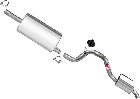 Middle Muffler & Rear Resonator Exhaust System Replacement Parts For Jeep Liberty 2008 2009 2010 2011 2012 For Dodge Nitro 2007 2008 2009 2010 2011 3.7L in Saudi Arabia