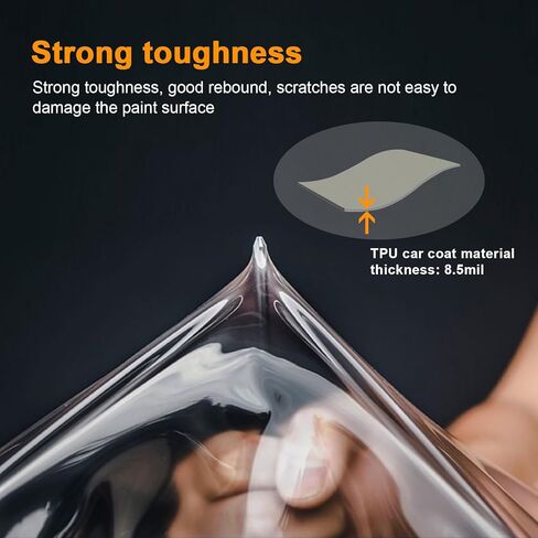 Precut Paint Protective Film for 2020-2025 Mazda CX30 8.5 Mil TPU PPF Clear Car HD Scratch Exterior Accessories (B-Pillar 6Pcs) in Saudi Arabia