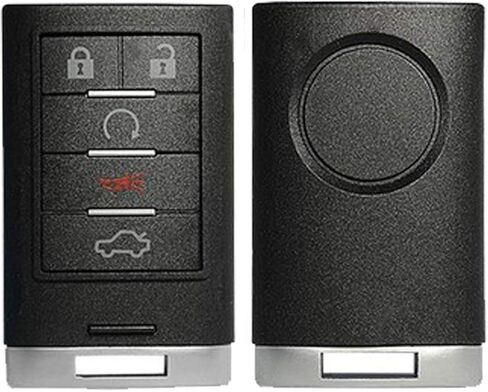 غطاء حافظة مفتاح ذكي مناسب لكاديلاك STS CTS 2008 2009 2010 2011 2012 2013 استبدال مفتاح السيارة عن بعد للدخول بدون مفتاح غطاء خارجي مع شفرة غير مقطوعة (1) in Saudi Arabia