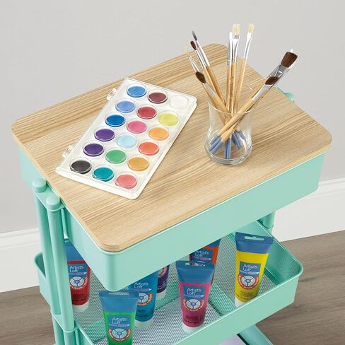 Recollections Ash Lexington Wood Cart Topper Includes Removable Wooden Tabletop, Compatible with the Lexington Cart - 1 Pack in Saudi Arabia