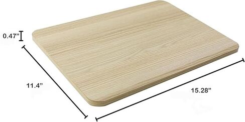 Recollections Ash Lexington Wood Cart Topper Includes Removable Wooden Tabletop, Compatible with the Lexington Cart - 1 Pack in Saudi Arabia