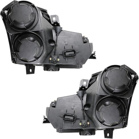 2 Piece Headlight Assembly Set Driver & Passenger Side Compatible with 2006-2009 Pontiac Torrent GM2502284 GM2503284 in Saudi Arabia