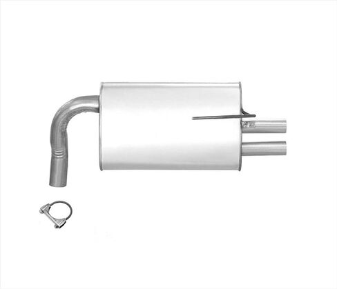 Rear Muffler with clamp Exhaust Replacement Parts For 2002 2003 2004 2005 2006 Nissan Altima 2.5L in Saudi Arabia