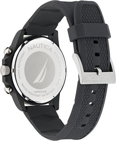 Nautica Men's NAPNOF303 One Recycled Stainless Steel Bracelet Watch in Saudi Arabia