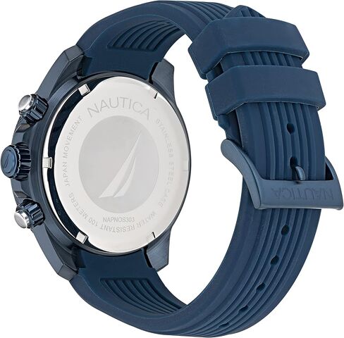 Nautica Men's NAPNOF303 One Recycled Stainless Steel Bracelet Watch in Saudi Arabia