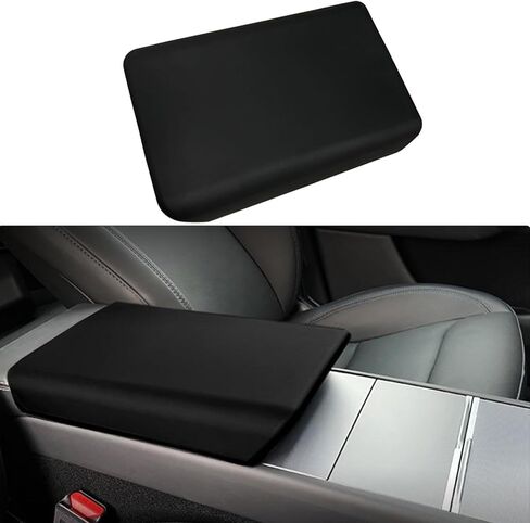 Center Console Armrest Cover for Tesla Model Y 2025 2026 Juniper 2024 2025 Model 3 Refresh Highland 2025 Model YL TPU Protective Mat Scratch-Resistant for Tesla Model Y Juniper Accessories in Saudi Arabia