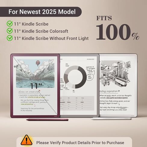 CoBak 4 Pack Anti-Glare Matte Screen Protector for 6.8" Kindle Paperwhite, Kobo Aura H2O Edition 2 - High Clarity, Fingerprint Resistance - PET Film in Saudi Arabia