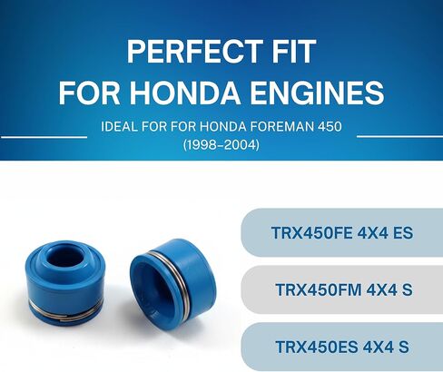 Fits Honda TRX400EX TRX 400 EX FKM Valve Seals for Performance - Set of 4 - NEW in Saudi Arabia