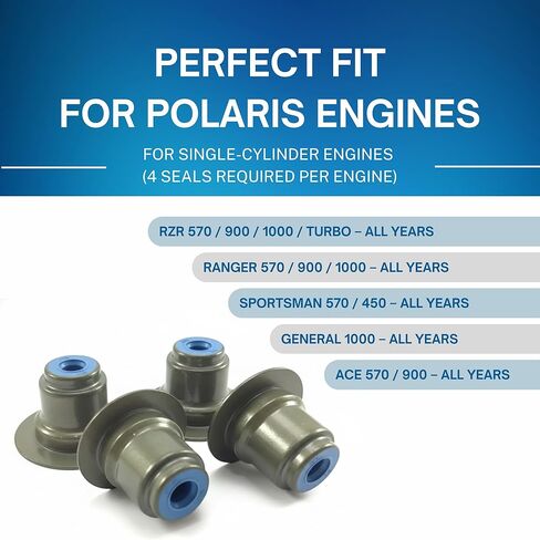 Fits Honda TRX400EX TRX 400 EX FKM Valve Seals for Performance - Set of 4 - NEW in Saudi Arabia