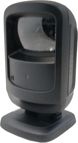 قارئ باركود سطح المكتب LED متعدد الاتجاهات سلكي من سيمبول DS9208 مع واجهة مضيف USB وكابل 7 بوصات، 5 فولت تيار مستمر، أسود (متجدد) in Kuwait