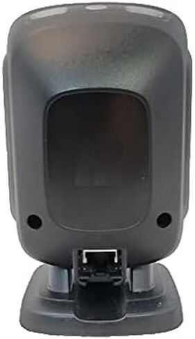 قارئ باركود سطح المكتب LED متعدد الاتجاهات سلكي من سيمبول DS9208 مع واجهة مضيف USB وكابل 7 بوصات، 5 فولت تيار مستمر، أسود (متجدد) in Kuwait