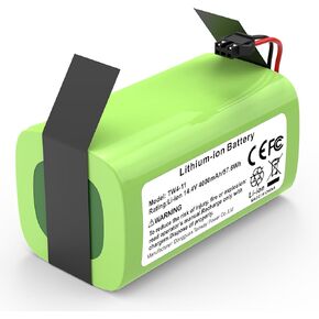 Fancy Buying 14.4V 4000mAh Replacement Battery Compatible with Ecovacs Deebot N79S, 500, N79, DN622 and Eufy RoboVac 11S, 11S MAX, 15C MAX, RoboVac 30, 30C Robot Vacuum Cleaners in Kuwait