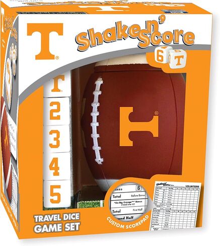 MasterPieces Game Day - NCAA Tennessee Vols - Shake N' Score Dice Game in Saudi Arabia