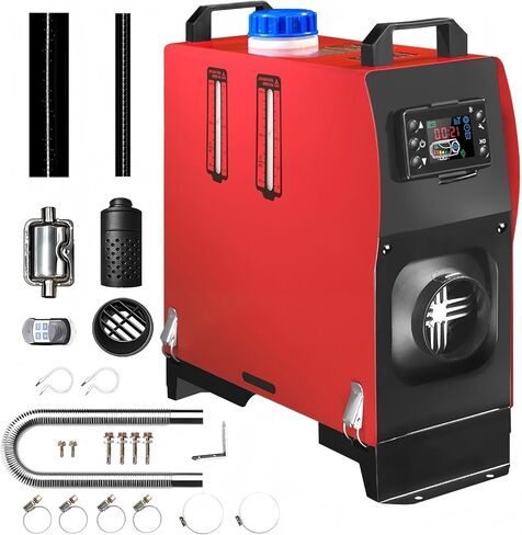 8KW Diesel Heater, 5L 12V Portable Diesel Air Heater All-in-one Parking Heater with APP Control, Fast Heating Low Noise, Portable Diesel Heater for Truck Van RV Trailer Camper in Saudi Arabia