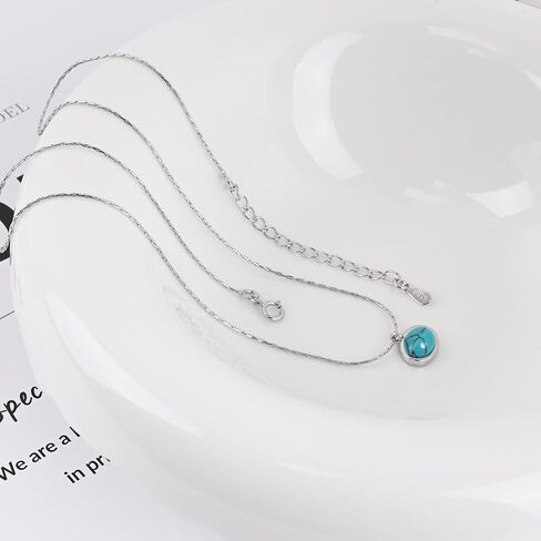 925 Sterling Sliver Jade Necklace Light Green Jade Pendant Necklace for Women Beautiful Small Jade Jewelry for Gift in Saudi Arabia