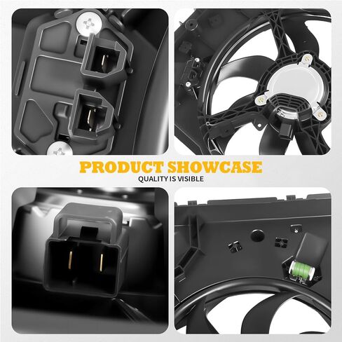 مروحة تبريد الرادياتير متوافقة مع ProMaster 1500/2500/3500 2014-2021 3.6L 68189000AA 68189000AB in Saudi Arabia