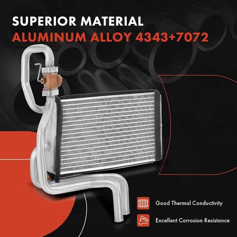 A-Premium HVAC Heater Core Compatible with Mitsubishi Galant 2002-2003 2.4L 3.0L, Replace# MR958600 in Saudi Arabia