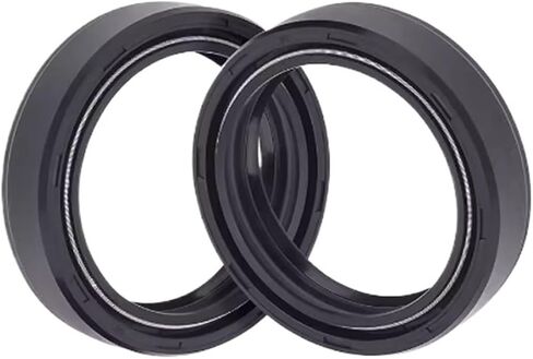 31x43x10.3 31 * 43 Front Shock Fork Damper Shaft Oil Seal Bar Retainers 31 43 Dust Cover For CB250 Nighthawk CB 250 91-2003(8pc Seal 8pc Cover) in Saudi Arabia