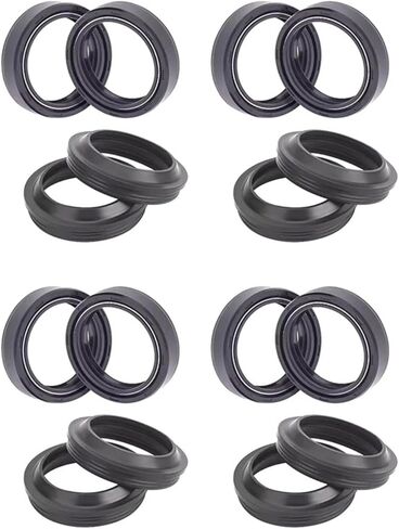 30x40x10.5 30 * 40 Front Shock Fork Damper Shaft Oil Seal Bar Retainers 30 40 Dust Cover For DT125 DT 175 DT100 DT175 74-76(4pc Seal 4pc Cover) in Saudi Arabia