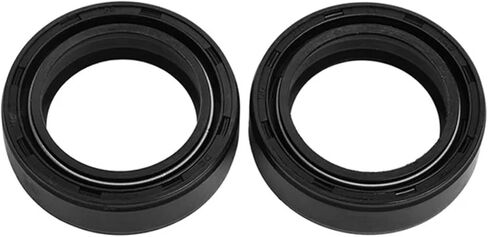 26x37 Front Shock Fork Damper Shaft Oil Seal Bar Retainers & Dust Cover For GSX50 GSX50R GT50 GT50K GT GSX 50 ZR KEN-KEX(4pc Seal 4pc Cover) in Saudi Arabia