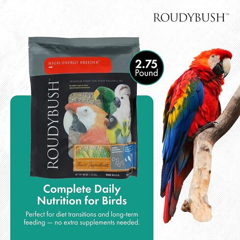 Roudybush High Energy Breeder Bird Food, Mini, 44-Ounce in Kuwait