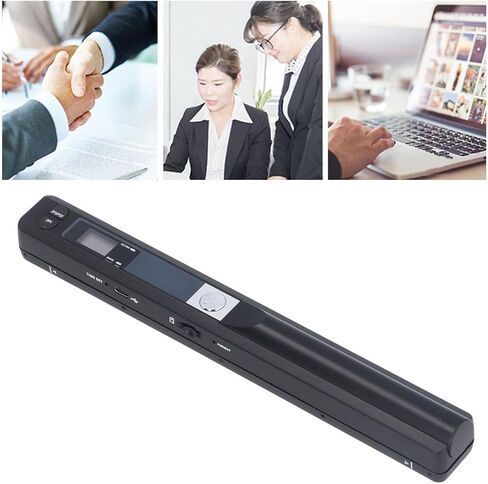 Portable Scanner, 8.27 Inch HD 900DPI Document Scanner for A4 Documents Photo Receipt, Color Mobile Handheld Scanner Wand for Home Travel Office (Silver) in Saudi Arabia