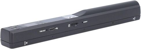 Portable Scanner, 8.27 Inch HD 900DPI Document Scanner for A4 Documents Photo Receipt, Color Mobile Handheld Scanner Wand for Home Travel Office (Silver) in Saudi Arabia