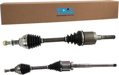 TRQ Front CV Axle Shaft Assembly Set Driver & Passenger Side Compatible with 2013-2020 Ford Fusion 2013-2016 Lincoln MKZ in Saudi Arabia