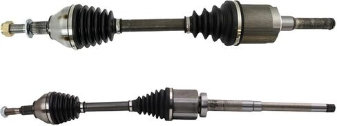 TRQ Front CV Axle Shaft Assembly Set Driver & Passenger Side Compatible with 2013-2020 Ford Fusion 2013-2016 Lincoln MKZ in Saudi Arabia