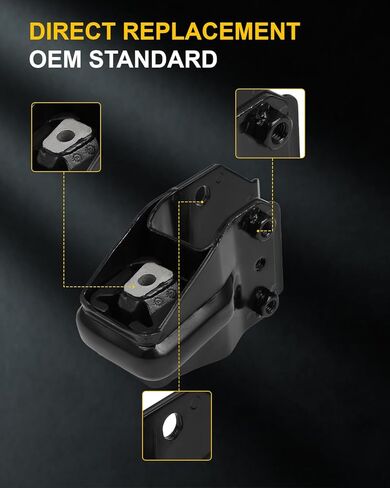 OCPTY 6PCS Engine Motor Mount and Transmission Mount and Torque Strut Mount Set Compatible for Chevrolet Impala 2006-2011, for Monte Carlo 2006-2007 3.5L # A2818 A2796 A5263 A5263 A5372 A5372 in Saudi Arabia