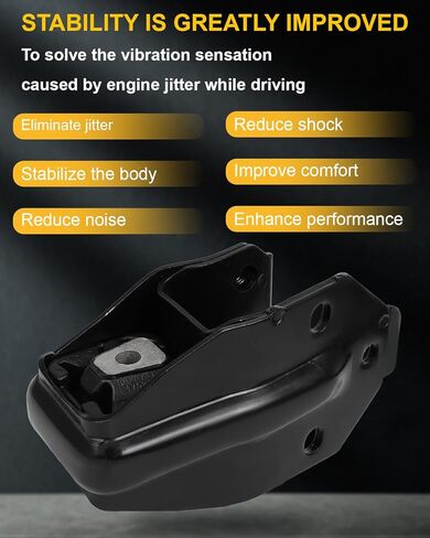 OCPTY 6PCS Engine Motor Mount and Transmission Mount and Torque Strut Mount Set Compatible for Chevrolet Impala 2006-2011, for Monte Carlo 2006-2007 3.5L # A2818 A2796 A5263 A5263 A5372 A5372 in Saudi Arabia